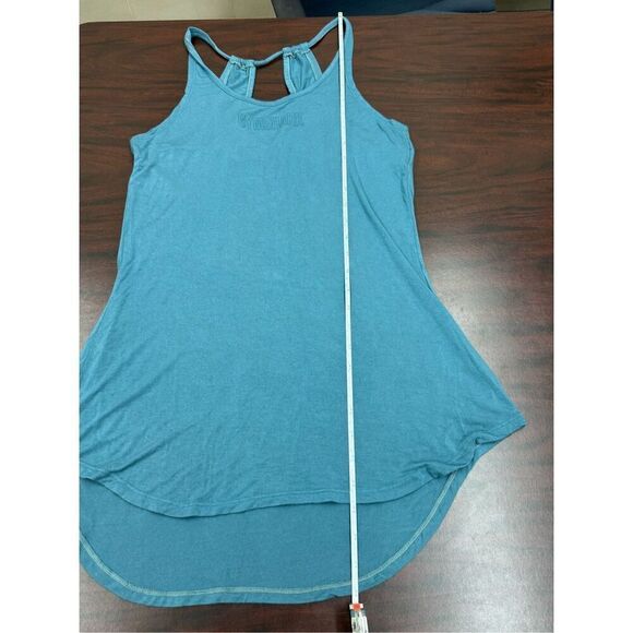 Gymshark Blue Tunic Active Tank Top Size Large - Picture 7 of 8